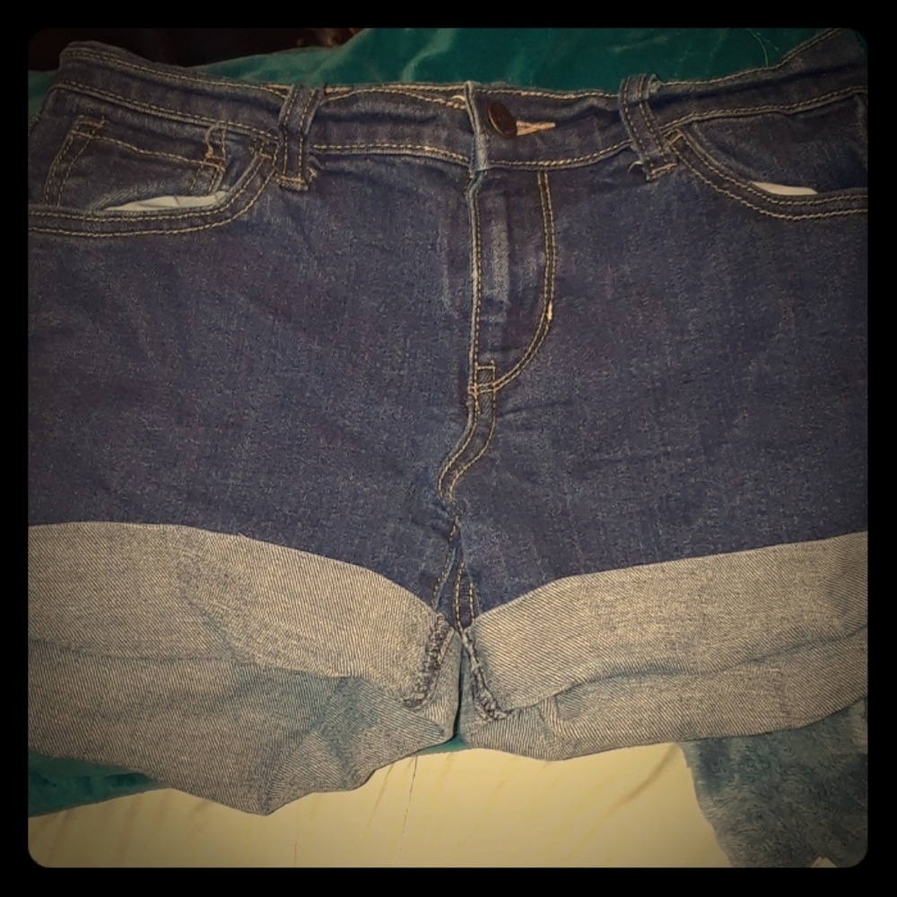 denim jean shorts